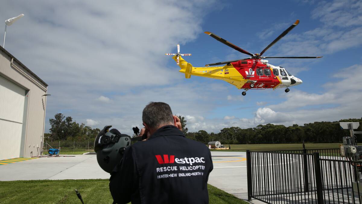 A selection of photos from Friday's launch of the Westpac Rescue helicopter base at Belmont and new fleet of aircraft. 