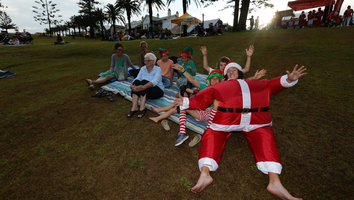 Carols by Candlelight 2016, presented by the Newcastle Herald, at King Edward Park on Friday night. Pictures: Jonathan Carroll