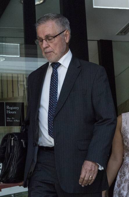 RELATIONSHIP: Ray Walker's brother-in-law and fellow accountant Tony Evans gave evidence that he audited Walker's trust account. 