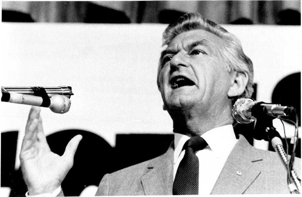 FOLLOW THE LEADER: Legendary former Labor prime minister Bob Hawke said information about government operations was a "public right".