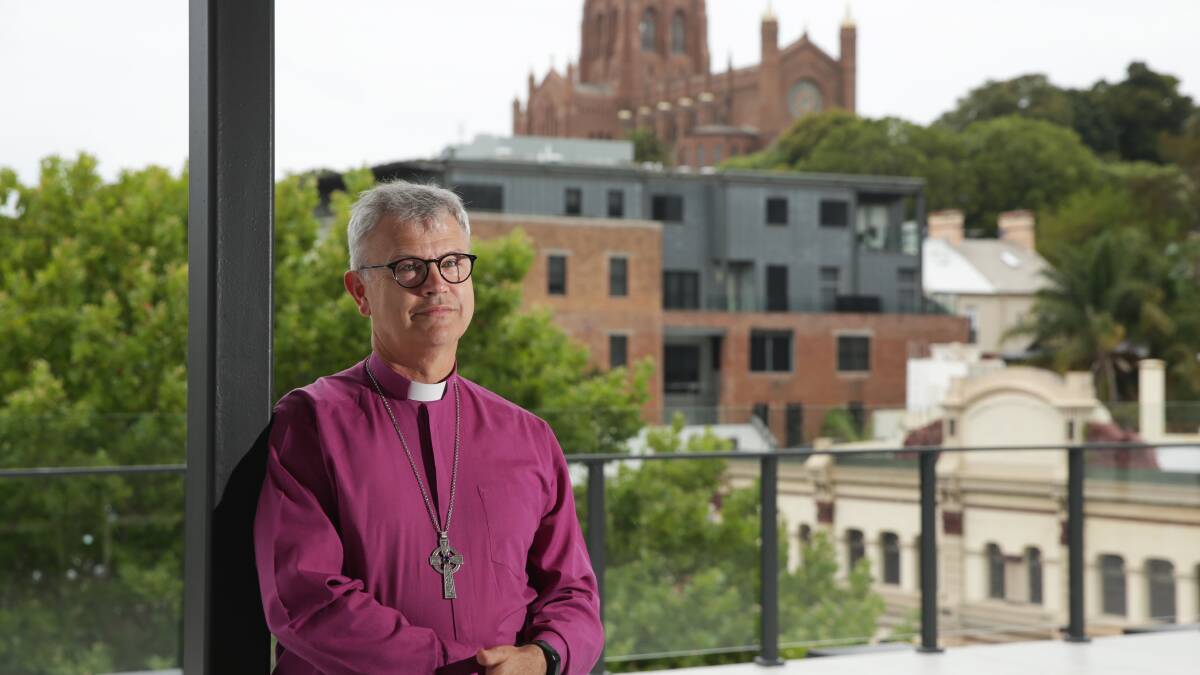 TIGHTENING THE BELT: Anglican Bishop of Newcastle Peter Stuart announced a major restructure of the diocese last month in an effort to save money after the church looks to lose $2.7 million in Virgin Airlines collapse.