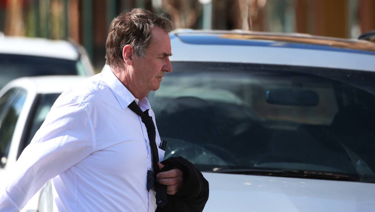 GUILTY: Former senior paramedic John Doepel failed to win an appeal in Newcastle District Court on Wednesday. He has been convicted of intimidating a female paramedic by sexually harassing her. Picture: Simone De Peak