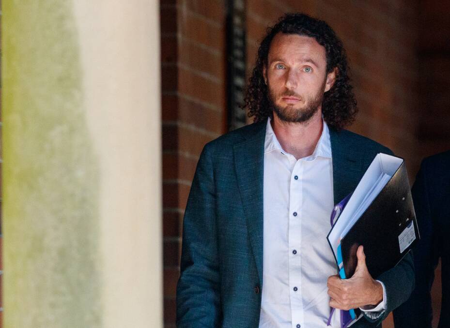 ACCUSED: Daniel Roberts, of Wallsend, has pleaded not guilty to stealing two air conditioning units from a Gillieston Heights building site. Picture: Max Mason-Hubers