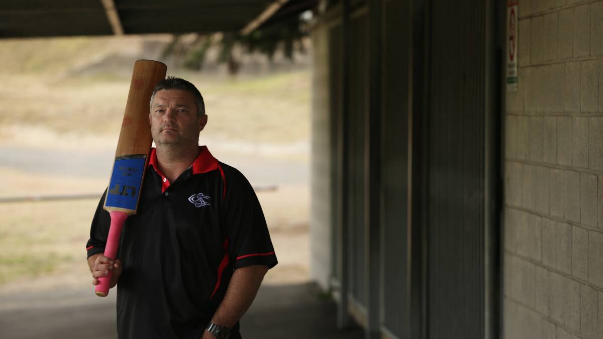 UNHAPPY: Grant Hutchings is the latest Newcastle City and Suburban Cricket Association board member called before the judiciary for bringing the game into disrepute. Mr Hutchings plans to fight the charges.Picture: Simone De Peak
