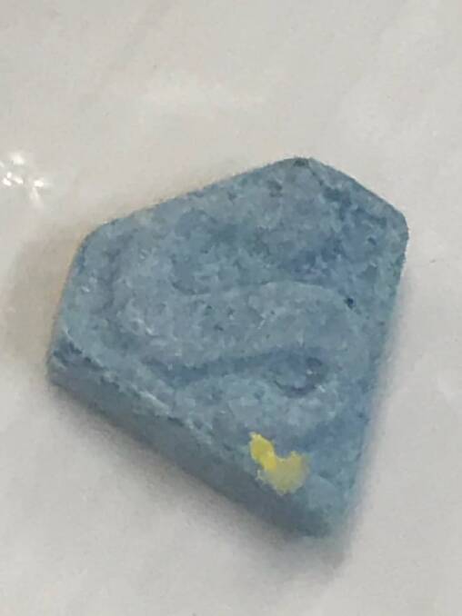 FAKE: Testing has revealed the 'blue superman' pills responsible for a mass overdose in Newcastle are not ecstasy. 