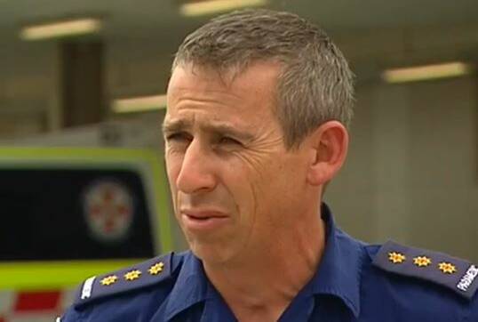 OFF DUTY: Inspector Brian Knowles said he was unable to comment about the circumstances that led to him being stood down from duty. Picture: 7News