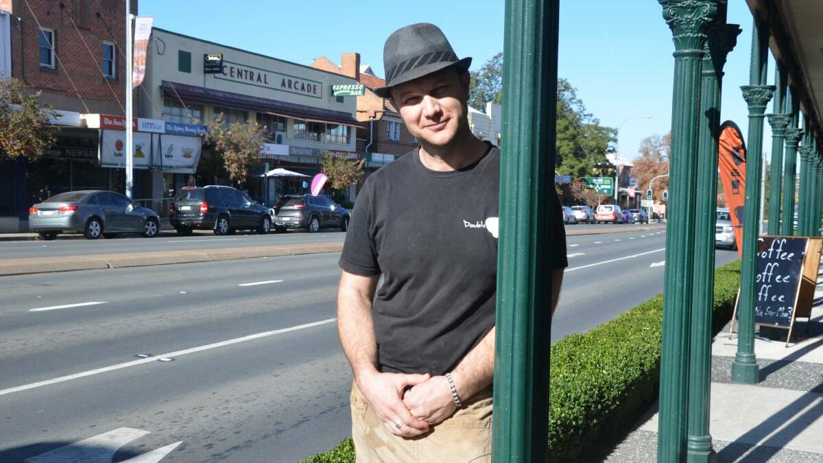 CAREER SHIFT: Simon Davis left the coal industry in 2016 after almost 20 years and opened Muswellbrook's popular Double Picc cafe. 
