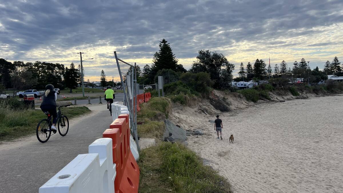 BREAKTHROUGH: City of Newcastle will begin work this month on restoring access to the southern end of Stockton beach after it was closed early last year following a major erosion event that ripped tonnes of sand from the beach.