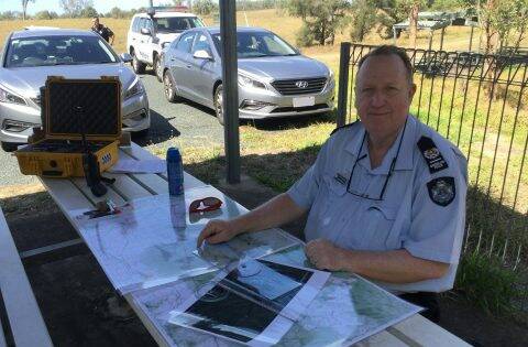 EXPERT: Queensland police search and rescue coordinator Senior Sergeant Jim Whitehead said there were a lot of similarities in the two Hunter cases. 