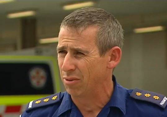 OFF DUTY: Inspector Brian Knowles said he was unable to comment about the circumstances that led to him being stood down from duty. Picture: 7News