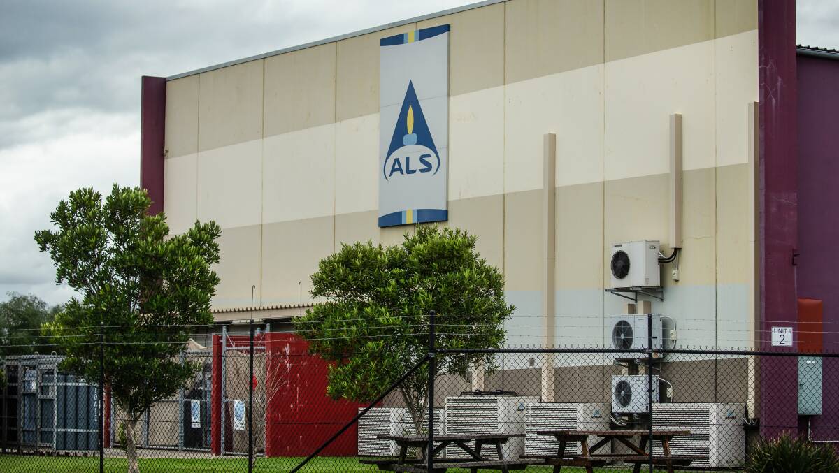 TESTING TIMES: ALS's Mayfield laboratory, the company is at the centre of a scandal involving fake coal analysis reports. Picture: Marina Neil