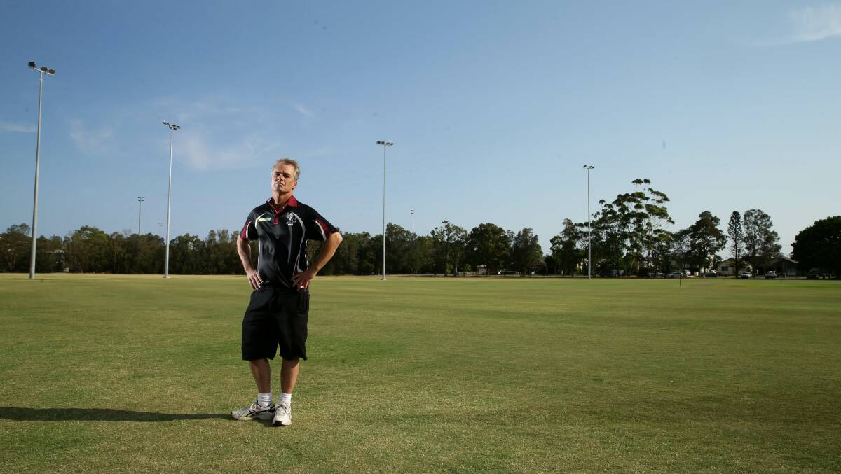 SIX AND OUT: Former Newcastle City and Suburban Cricket Association secretary Andrew Kelly was banned from the game for five years last week after trying to access information about association spending at Bunnings. Picture: Jonathan Carroll
