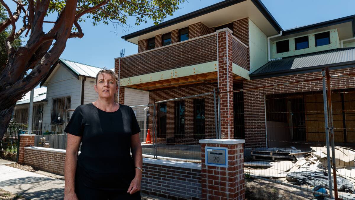 NO PROTECTION: Joanne Wells and Andrew Miles engaged BJG Builders to construct their new house at Georgetown. The couple are fighting to get defects fixed. Picture: Max Mason-Hubers