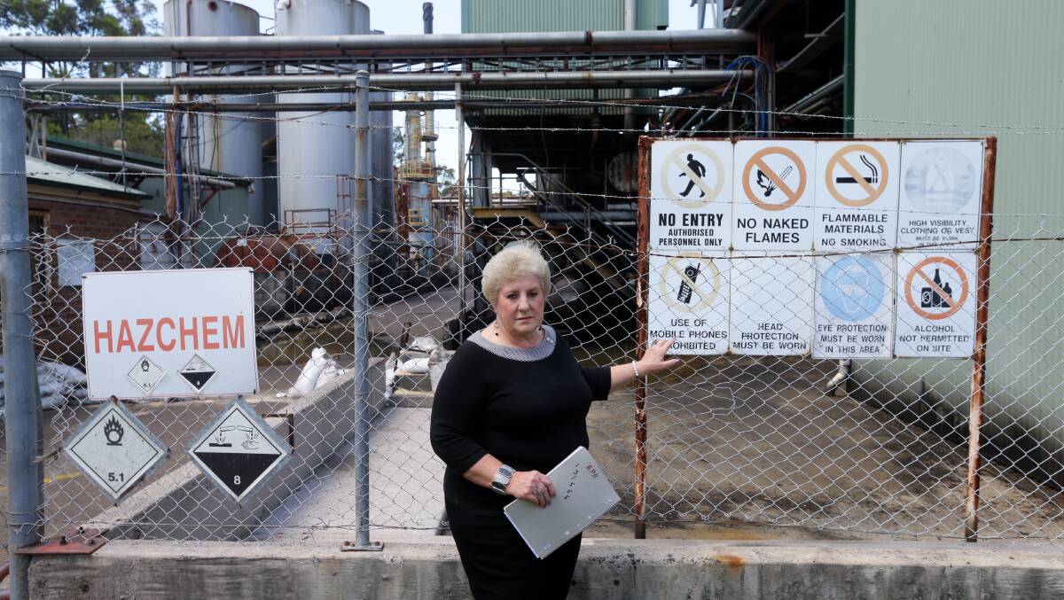 FED UP: Rutherford resident Ramona Cocco, who led the campaign against the suburb's stink problem for decades, wants the Truegain site cleaned up and independently tested to ensure it is not leaching.
