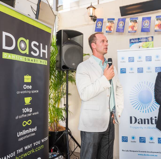 CLEVER: The Dantia Smart Hub (DaSH) opened earlier this month opposite Charlestown Square. It is a smart work hub which offers an alternative work place.