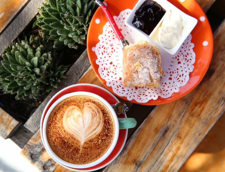 JAVA JIVE: Great coffee and freshly-made baked treats are hard to resist.