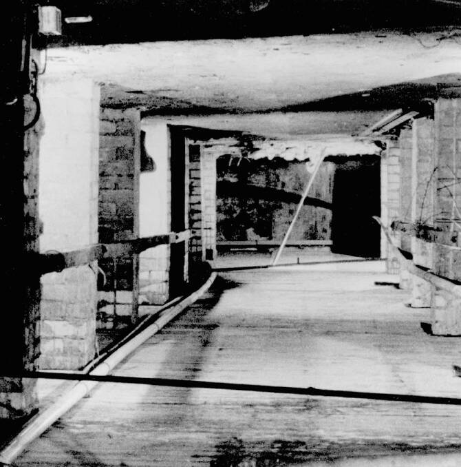 Secret spot: Interior of the 1888 municipal baths under the City Arcade. 