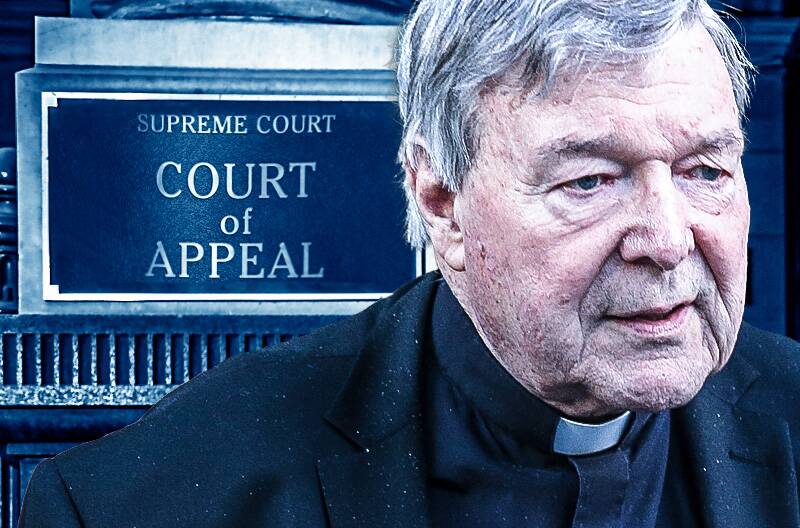  The Court of Appeal in Victoria upheld Cardinal Pell's conviction by a majority verdict of 2-1. The dissenting judge, Justice Mark Weinberg said the cardinal's guilt could not be established 'beyond reasonable doubt', the same line taken by the seven High Court judges in Tuesday's unanimous verdict to quash his conviction and free him.