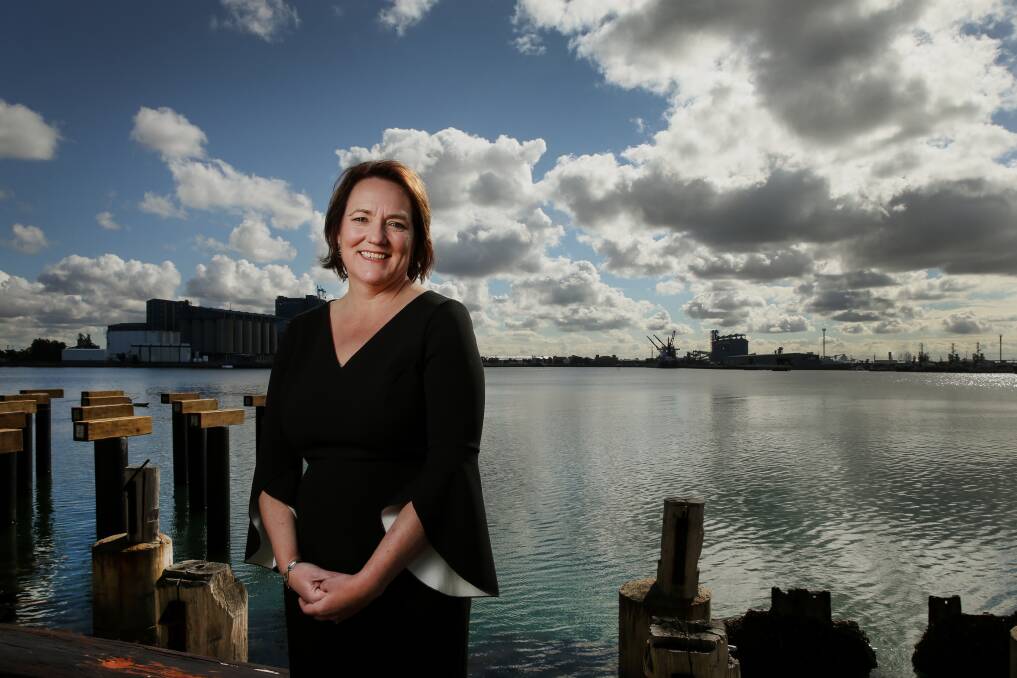 Change afoot: "There are lots of unknowns but it's exciting," says outgoing Hunter Valley Coal Chain Coordinator CEO Kirsten Molloy. Picture: Marina Neil
