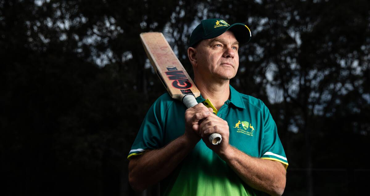 Newcastle cricketer Steve Mace has been named in the Australian squad for next year's over-50 World Cup. Picture by Marina Neil