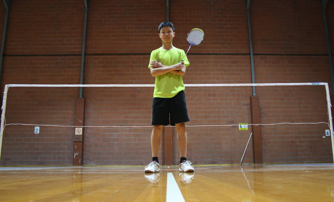 STATE: Hunter Badminton Association's Xin Yuan Yang will represent NSW at the Australian Under 15 Championships in the Northern Territory from September 30. Picture: Josh Callinan.