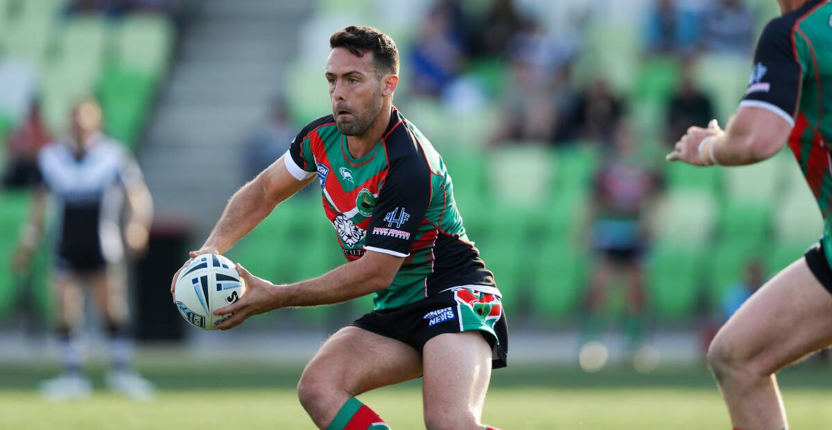 Ryan Stig playing for Wests in 2018. Picture by Jonathan Carroll