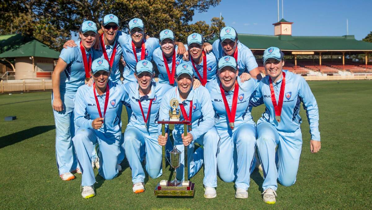 Cricket: Maisy Gibson’s national title trifecta with NSW Breakers