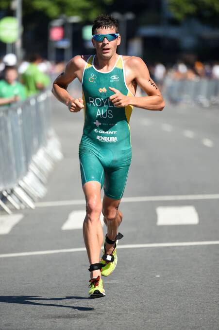 IN: Aaron Royle. Picture: Delly Carr (Triathlon Australia)