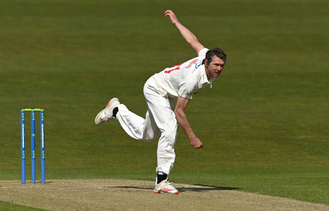 Newcastle cricketer Michael Hogan has signed for English county Kent next year despite recently announcing his retirement. The 41-year-old has taken 931 wickets during his career. Picture Getty Images
