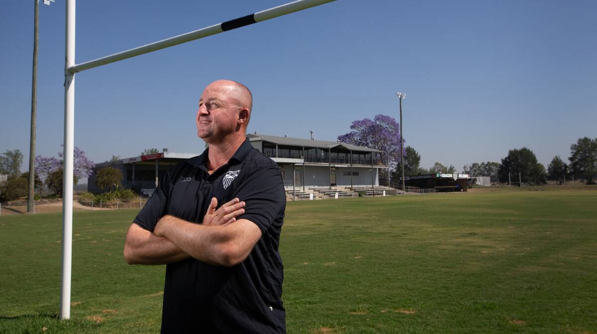 IDEAS: Maitland Blacks coach Matt Thomas doesn't agree with a Wildfires bid and feels the 2020 season should be scrapped. Picture: Marina Neil