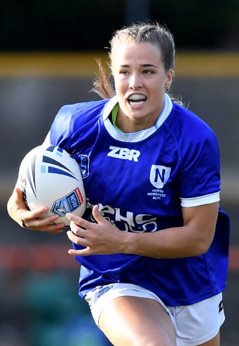 NEW: North Newcastle utility back Isabelle Kelly. Picture: NRL