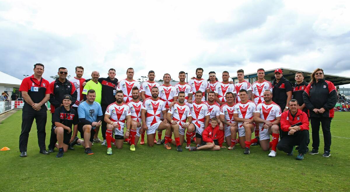 WINNERS: The Malta Knights. Picture: Facebook via Malta Rugby League