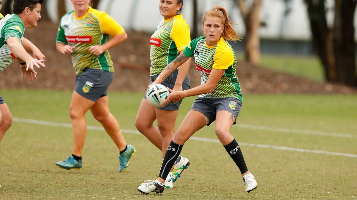 REWARD: NSW Women's Premiership player of the Year Caitlin Moran. Picture: NRL Photos