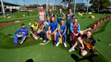 T20 Summer Bash players during Newcastle District Cricket Association's competition launch at Rippit Golf on Monday. Picture by Jonathan Carroll
