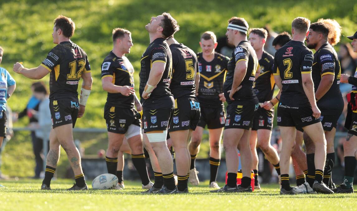 INCIDENT: Cessnock captain-coach Harry Siejka (second from right). Picture: Max Mason-Hubers