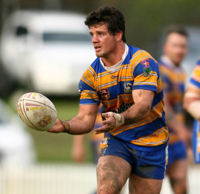 FINALS: Lakes captain Chris Adams could be back in time to defend the Newcastle Rugby League premiership after being called up to the Knights for the rest of the NRL season. Picture: Brock Perks.