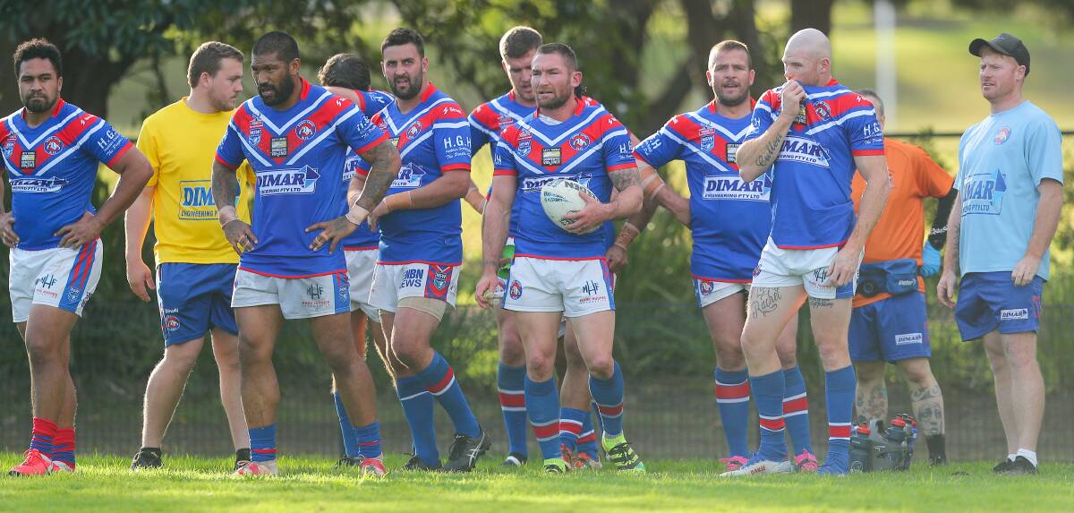 CHANGE: Rebels representative mentor Aaron Watts will take on the top job at Newcastle Rugby League club Kurri Kurri in 2022. Mitch Cullen (far right) has been captain-coach this year, but won't continue in the role. Picture: Max Mason-Hubers