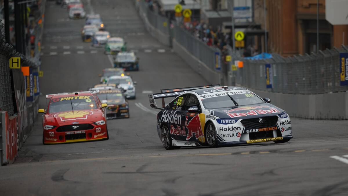 WINNER: Jamie Whincup. Picture: Max Mason-Hubers