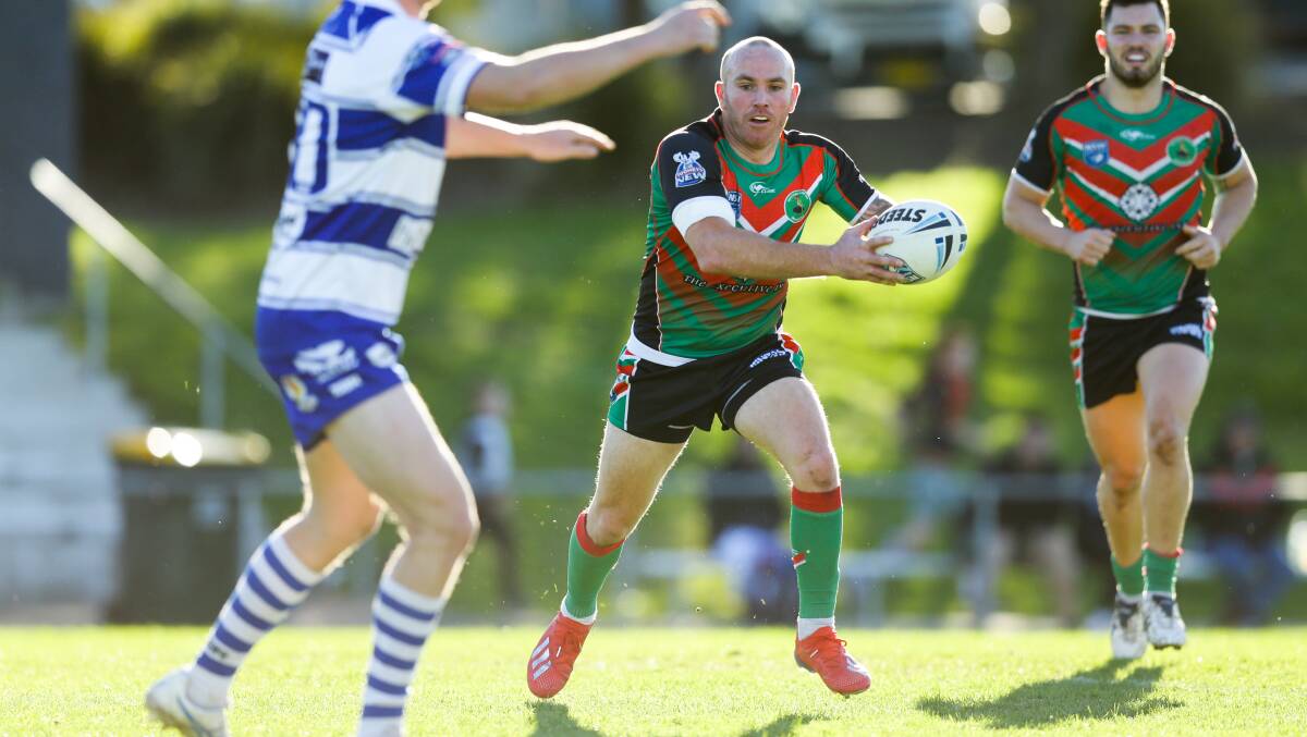 LONG TERM: Western Suburbs halfback Luke Walsh in action earlier this season. Picture: Jonathan Carroll