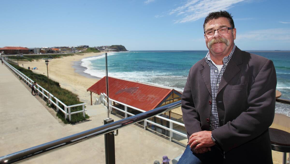 Australian cricket legend David Boon at a previous speaking engagement in Newcastle. Picture by Max Mason-Hubers