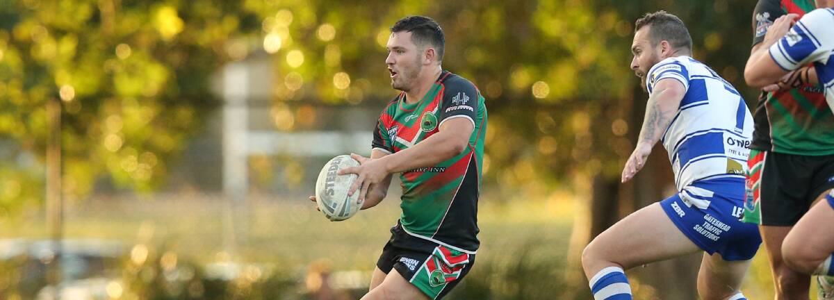 HALVES: Maitland recruit Chad O'Donnell playing for Wests last season. Picture: Max Mason-Hubers