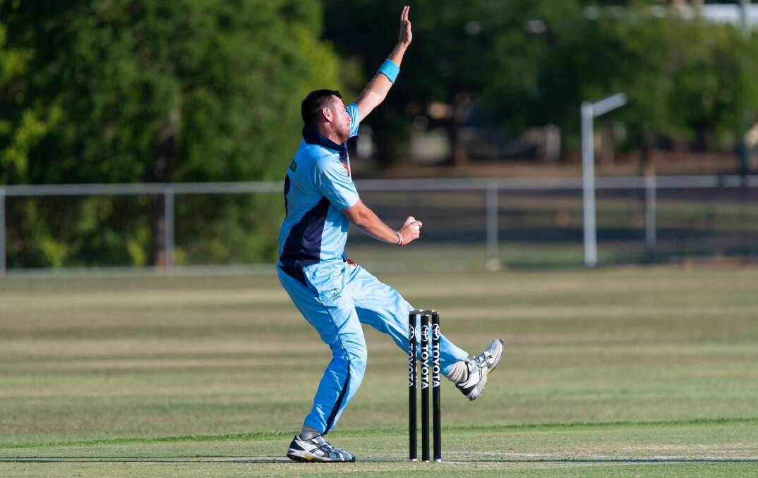 FORM: NSW Country opening bowler Scott Burkinshaw. Picture: Facebook via Country Cricket NSW