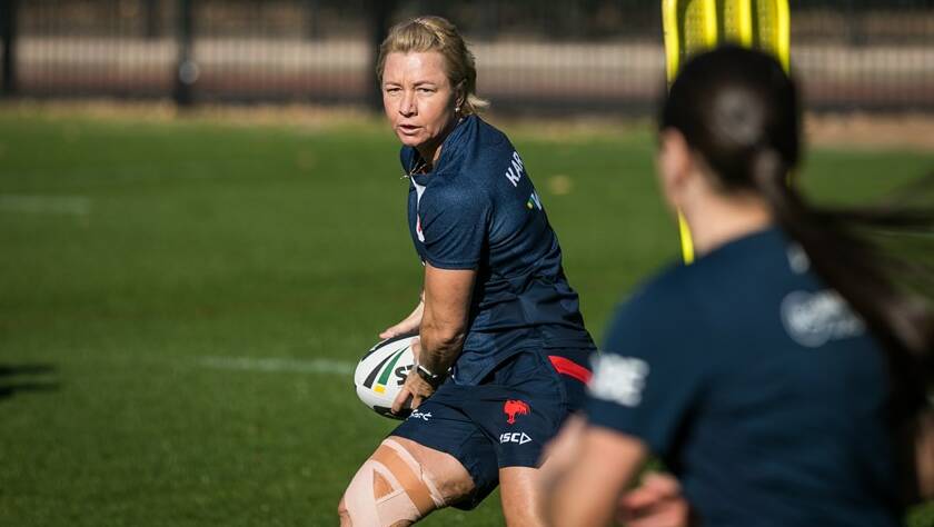 READY: CRL Newcastle representative Kylie Hilder. Picture: Sydney Roosters website