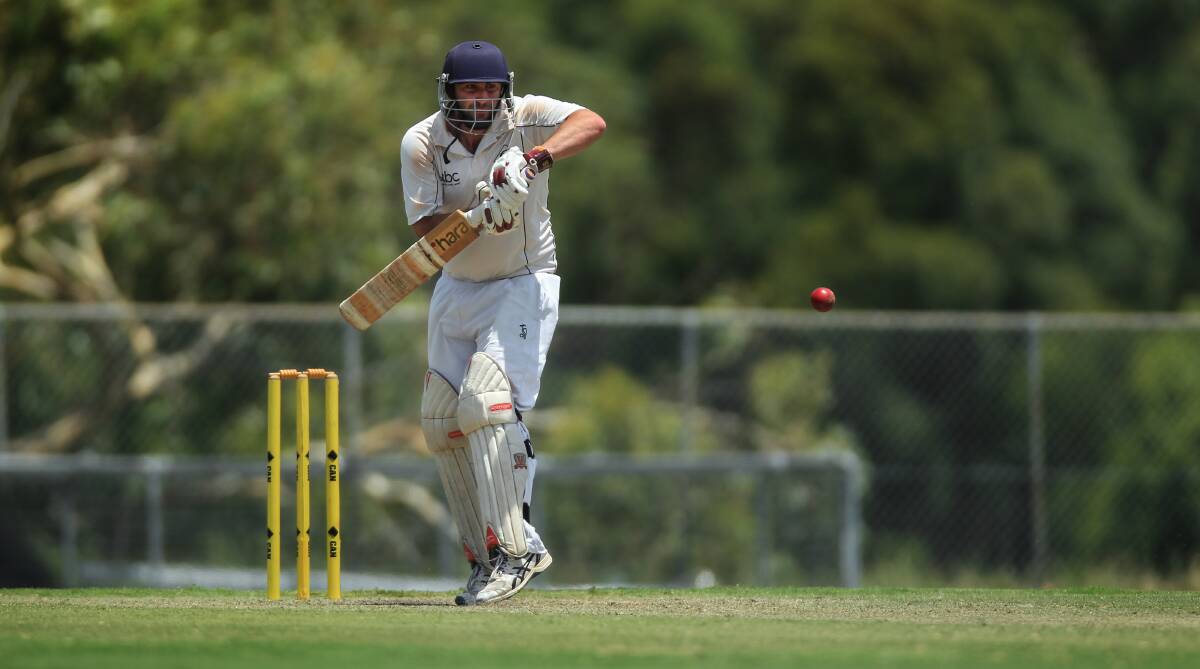 MILESTONE: Chris Rendina scored 100 for Charlestown against Waratah-Mayfield at Kahibah Oval on Saturday. It was the 34-year-old's first ton in the top grade. Picture: Marina Neil