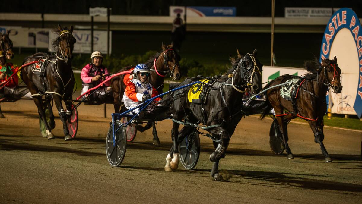 Harness Racing: Cessnock trainer-driver combination claim treble at Newcastle