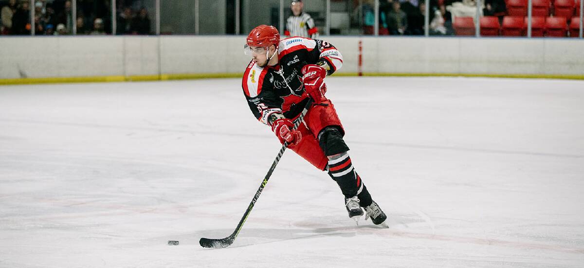 CAMEO: Dash Quartarolo will return to the US and won't play for the Newcastle Northstars again this season. Picture: AK Hockey Shots