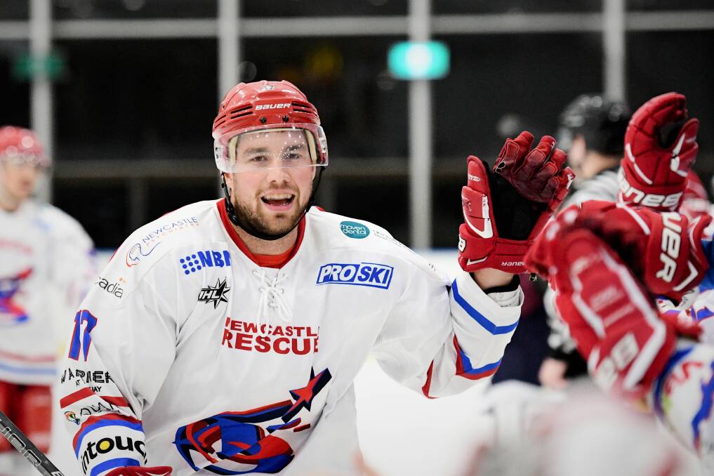RESTED: Newcastle Northstars import Francis Drolet had a lighter work load at training this week but wants to play against the Brave in Canberra on Saturday. Picture: PowerPlay Photographics