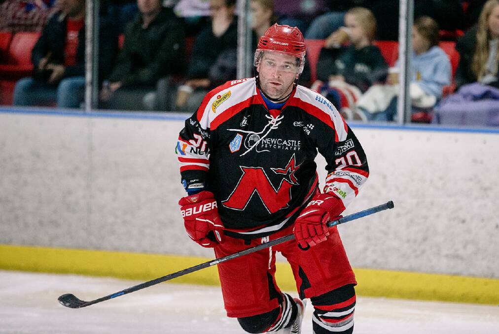 Northstars veteran Bert Malloy. Picture by AK Hockey Shots.