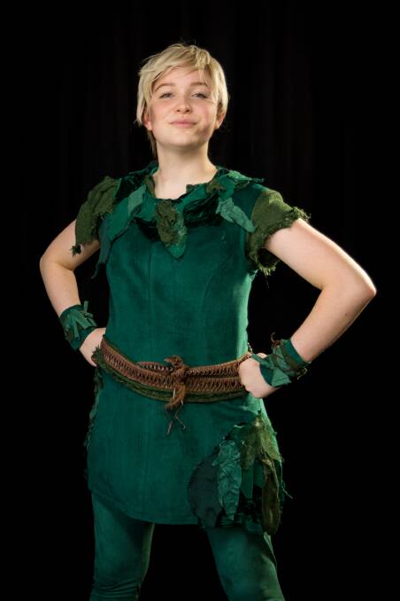 PETA PAN: Hunter School of the Performing Arts' student, Imogen Bamback to play lead role in the production of Peter Pan Jr. Picture: Hunter Drama