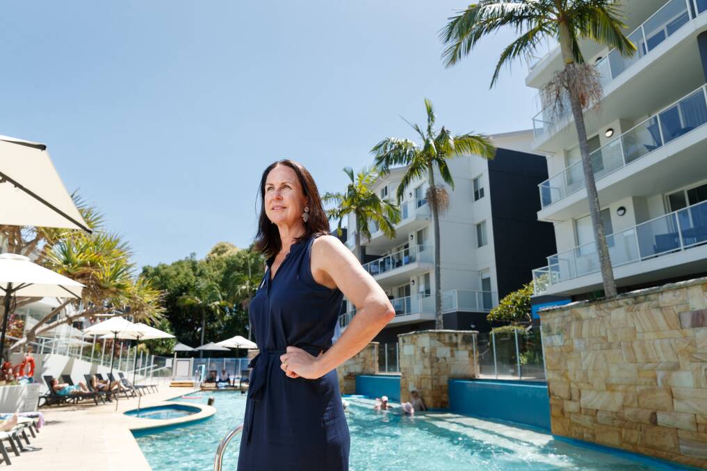 Mantra Port Stephens general manager Leanne Jenkins. Picture by Max Mason-Hubers.